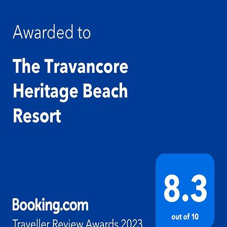 The Travancore Heritage Beach Resort Kovalam Buitenkant foto